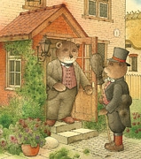 Florentius the Gardener25 Painting by Kestutis Kasparavicius