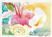 Flower Abstraction #2 Painting by Mafalda Cento