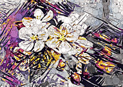 Flower Pop Mixed Media by Susan Maxwell Schmidt