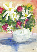Flower power Painting by Clara Sue Beym