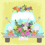 Flower Powered Bug Painting by Little Bunny Sunshine