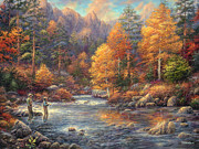 Fly Fishing Legacy Painting by Chuck Pinson