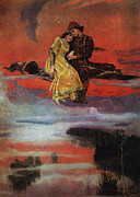 Flying Carpet Painting by Victor Mikhailovich Vasnetsov Flying Carpet Painting by Victor Mikhailovich Vasnetsov