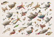 Flying Painting by Kestutis Kasparavicius