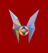 Flying Sun Painting by Michael Bellon