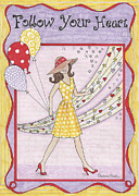 Follow Your Heart Mixed Media by Stephanie Hessler