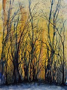Fire in the Forest Painting by Vallee Johnson Fire in the Forest Painting by Vallee Johnson
