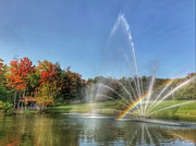 Fountain at Tater Hill Photograph by Pat Moore