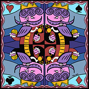 Four Kings Digital Art by Piotr Dulski Four Kings Digital Art by Piotr Dulski