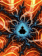 Fractal landscape orange brown blue Digital Art by Matthias Hauser Fractal landscape orange brown blue Digital Art by Matthias Hauser