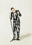 Frank Sinatra Typography Art Painting by Inspirowl Design