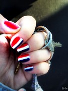 Frenchy Nails Photograph by HELGE Art Gallery