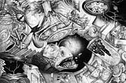 From the Mind 1 Drawing by Aaron Spong