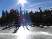 Sun Reflecting Kiddie Pond Divide CO Photograph by Margarethe Binkley Sun Reflecting Kiddie Pond Divide CO Photograph by Margarethe Binkley