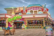 Fun House On the Point Pleasant Boardwalk Photograph by Kristia Adams