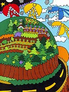 Future Development A Painting by Rojax Art