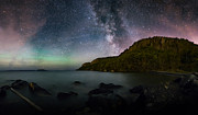 FWFN Nightscape Stacked Panorama Photograph by Jakub Sisak