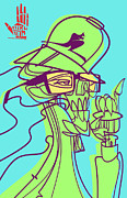 Ganja man Digital Art by Nelson Dedos Garcia