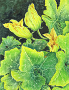 Garden Glow Painting by Lori Taylor
