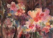 Garden Parade Painting by Karen Ann Patton
