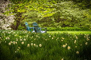 Garden Seats Photograph by Kristopher Schoenleber