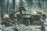 General George Patton Painting by Dan Nance