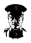 General John Pershing Digital Art by War Is Hell Store
