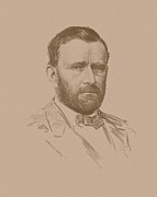 General Ulysses S Grant Mixed Media by War Is Hell Store
