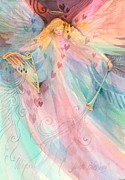 Gentle Blessings Painting by Carolyn Utigard Thomas