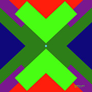 Geo Prime One Digital Art by Diane Parnell