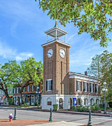Georgetown Clock Tower Photograph by Mike Covington
