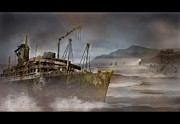 Ghostship Digital Art by Karen Howarth