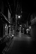 Gion Street Lights, Kyoto Japan Photograph by Perry Rodriguez