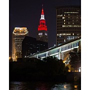 Go #buckeyes. I Bet @towerlightscle Photograph by Dale Kincaid