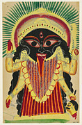 Goddess Kali Painting by Unknown