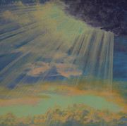 God's Light Painting by Cheryl Fecht
