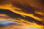 Golden clouds Photograph by Garry Gay
