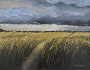 Golden Fields Painting by Stephen Krieger