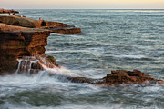 Golden Hour at Sunset Cliffs Photograph by Eddie Yerkish