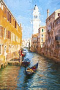 Gondola e Campanile Photograph by Jack Torcello