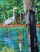 Gone Fishin Painting by Karl Wagner