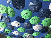 Gone Umbrellas Photograph by Nan Riddle