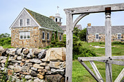 Gosport Village on Star Island, New Hampshire Photograph by Dawna Moore Photography