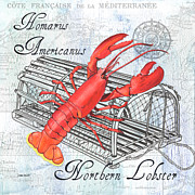 Gourmet Shellfish 2 Painting by Debbie DeWitt