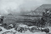 Grand Canyon In The Fog Photograph by Jonathan Nguyen