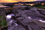 Grand Marais Lighthouse at Sunset Photograph by Jakub Sisak
