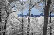 Grand Rapids Michigan Cityscape in Infrared Photograph by Randall Nyhof Grand Rapids Michigan Cityscape in Infrared Photograph by Randall Nyhof