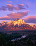 Grand Teton Sunrise Photograph by Mark Miller