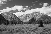 Grand Tetons in Black and White Photograph by Bruce Block Grand Tetons in Black and White Photograph by Bruce Block