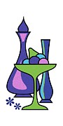 Gravel Art Fruit Compote Digital Art by Donna Mibus